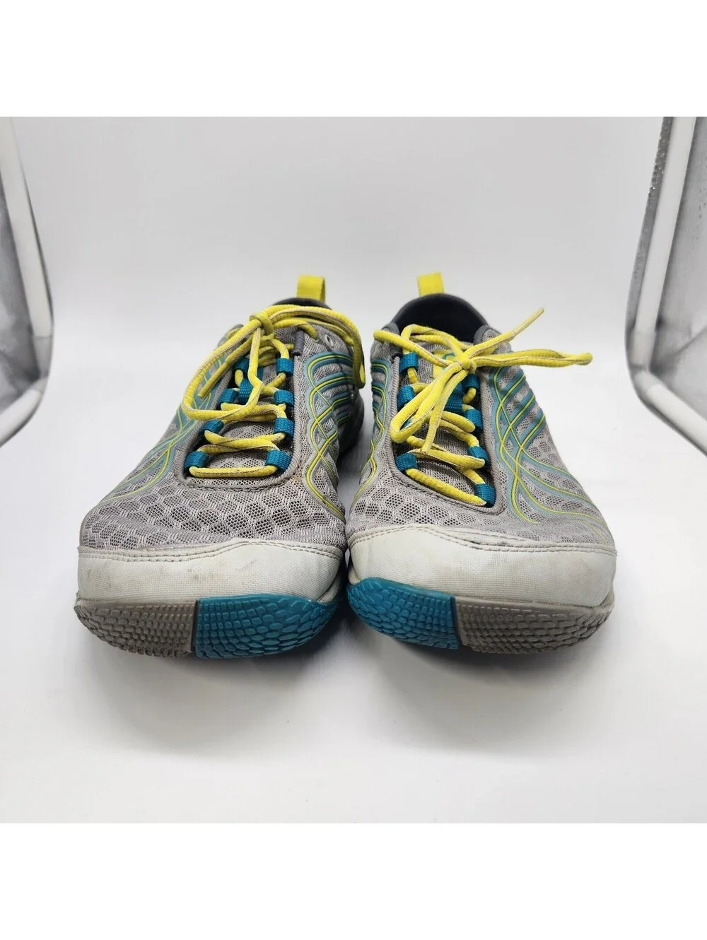 Merrell Barefoot Trail Glove Vibram Women's US 10.5 Gray Trail Running Shoes